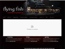 Tablet Screenshot of flyingfishnanaimo.ca