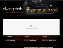 Tablet Screenshot of flyingfishnanaimo.com